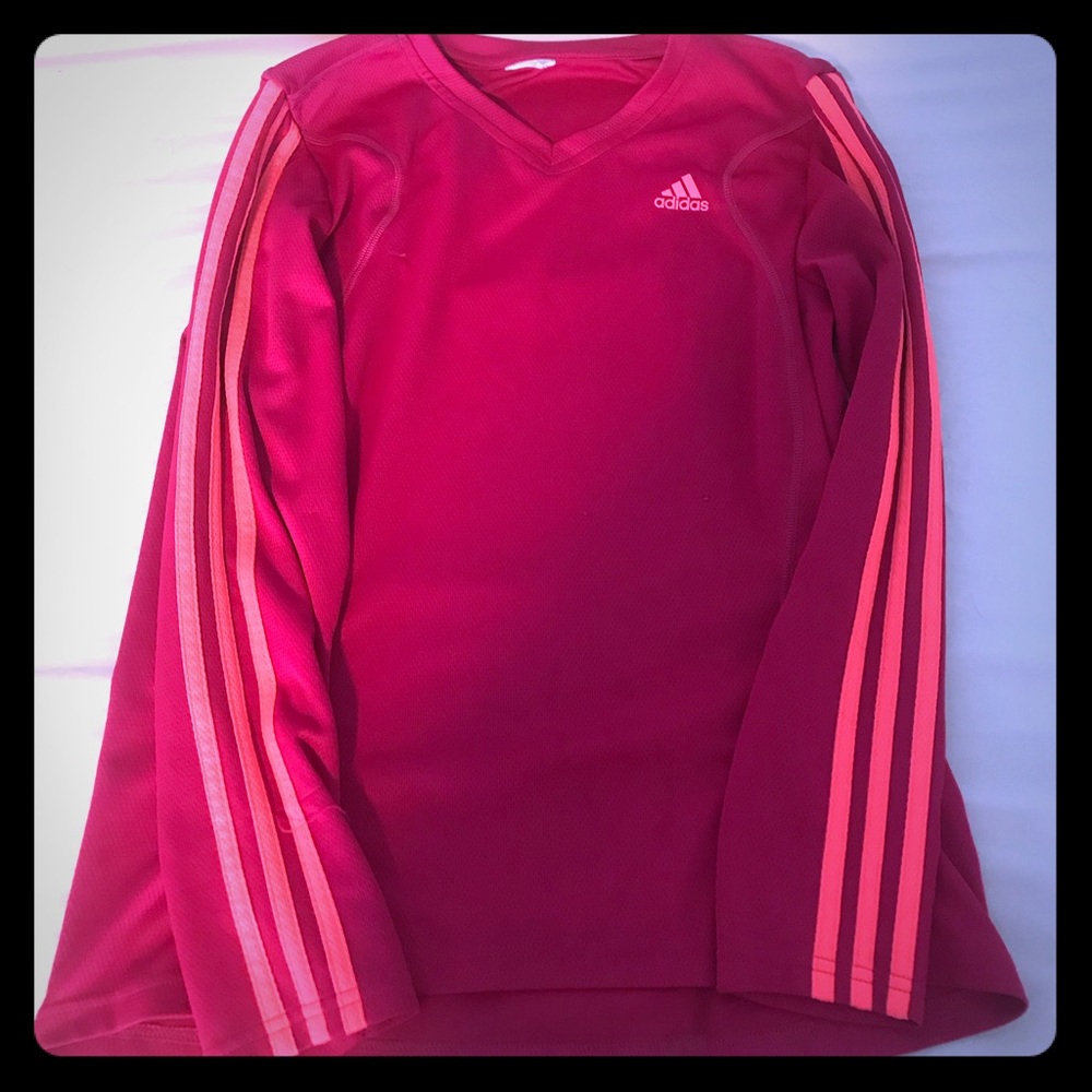 Adidas womens long sleeve athletic shirt